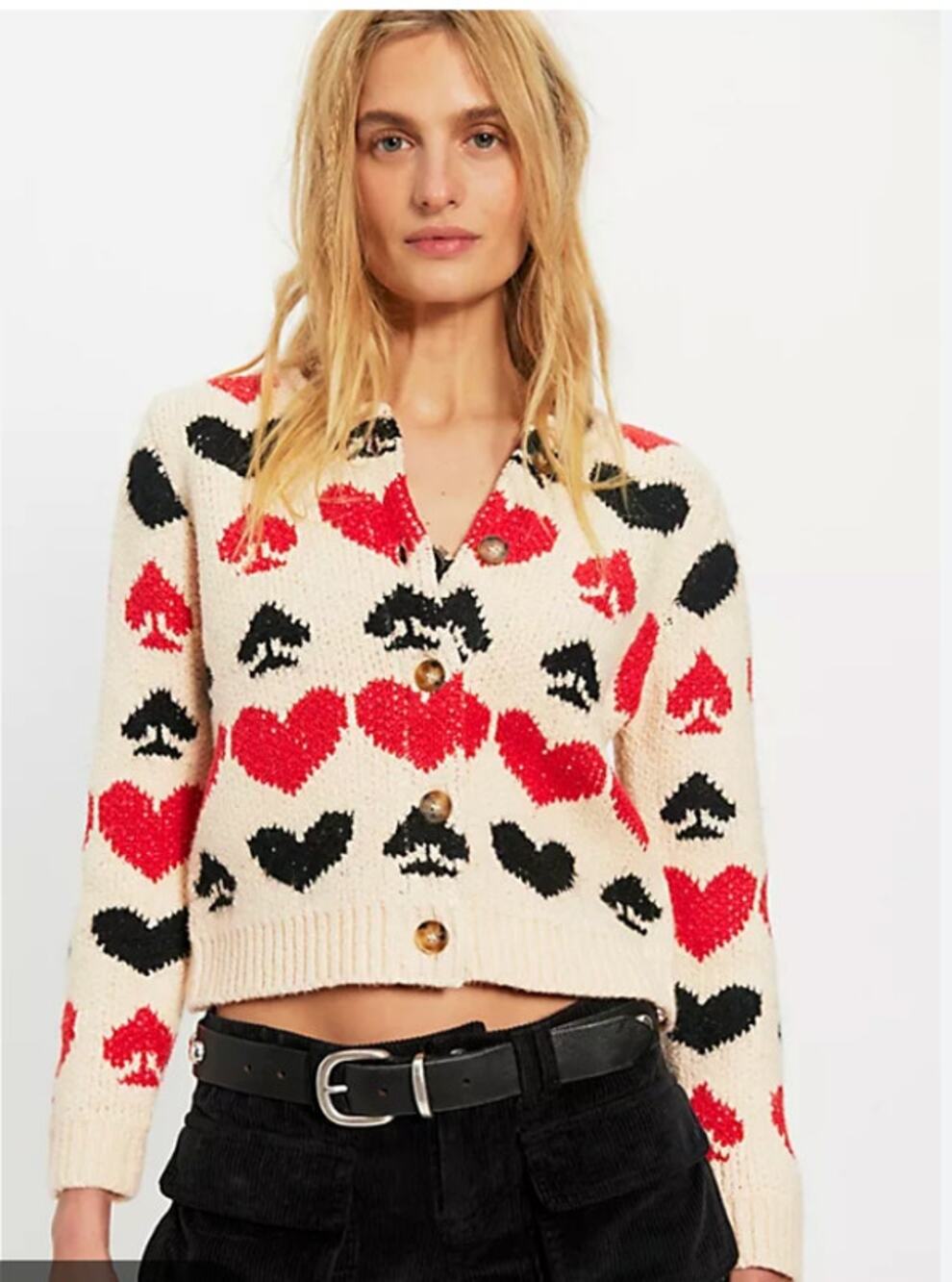 Free People Queenie Cardi Sweater XS NEW